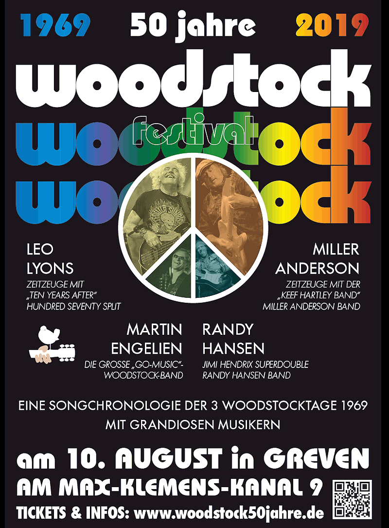 Ein Tag Woodstock-Feeling in Greven - 50 Jahre Woodstock-Festival